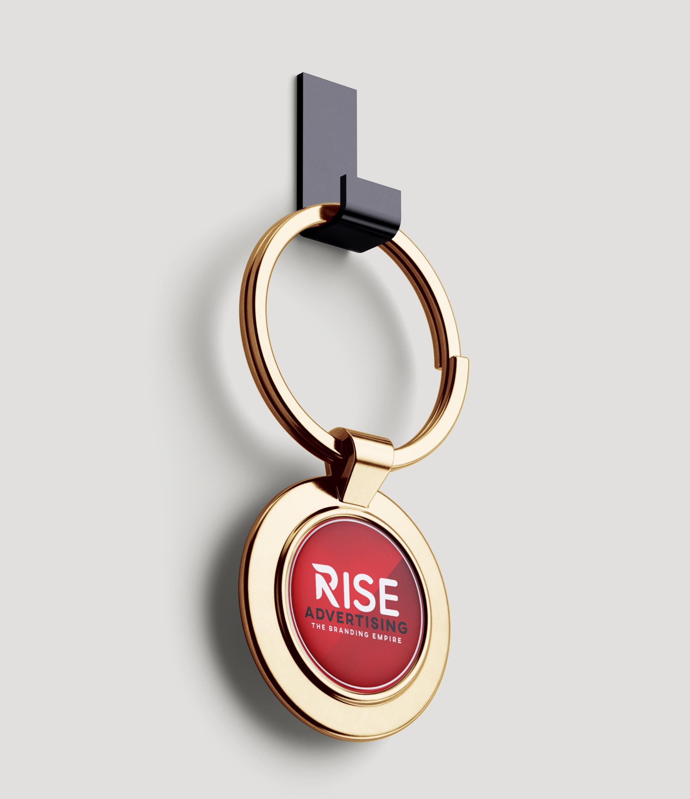 Metal Keychain Mockup